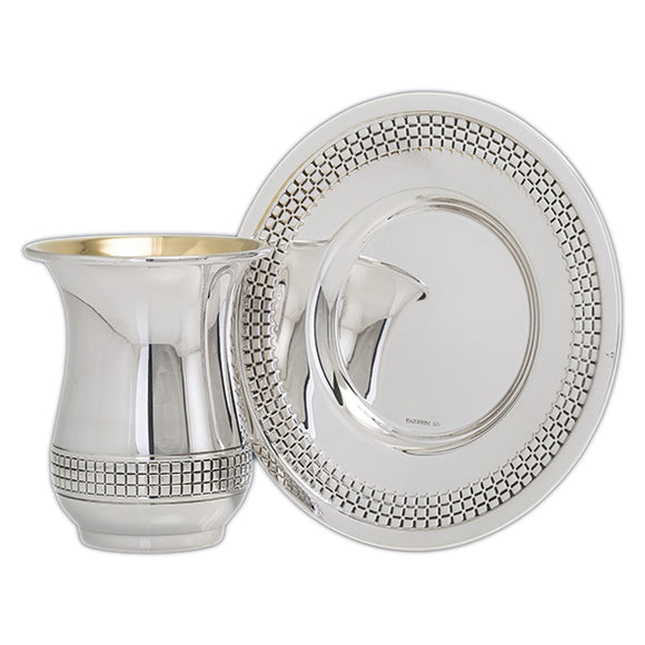 Kiddush Cups with Tray