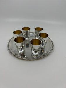 Liqueur Cups and Tray 04827-1