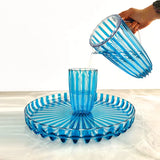 Dolcevita Round Tray, Turquoise 570148