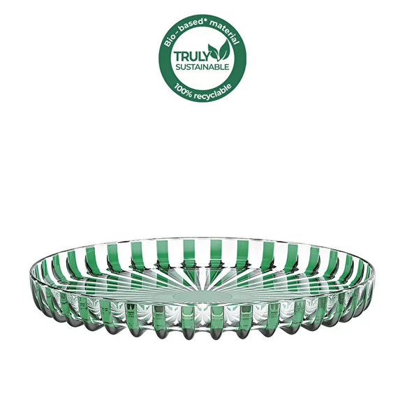 Dolcevita Round Tray, Emerald 570169
