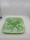 Resin Large Square Serving Plate - Various Colours  C02P02
