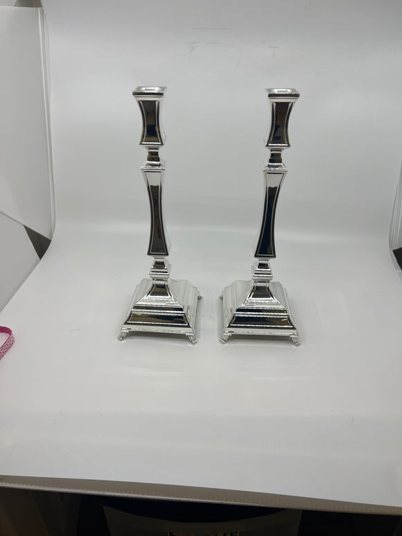 Sterling Silver Candlesticks SHR 322