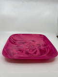 Resin Large Square Serving Plate - Various Colours  C02P02