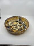 Resin Large Shallow Bowl  C06 B02 various colours available - Elegant Sterling 
