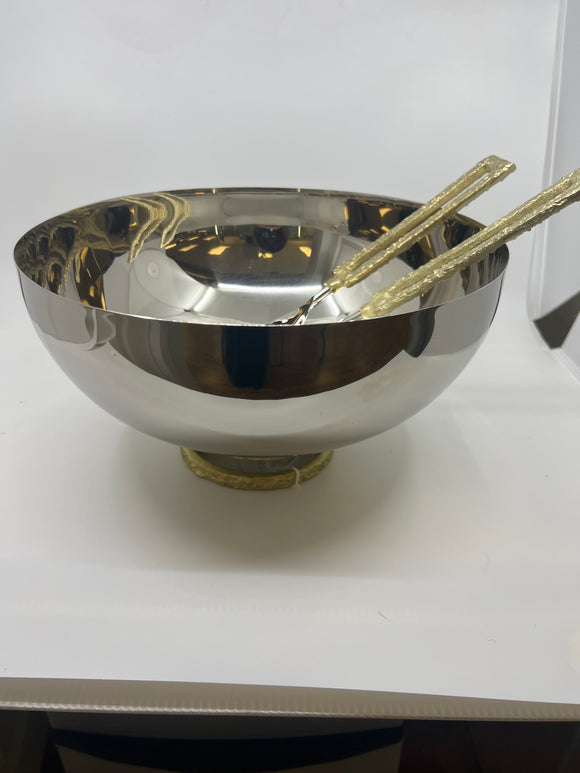 Gold Loop Base Bowl  Stainless Steel TPB1094 with Servers