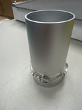 Kiddush Cup -  DBH Champagne.  Black royal blue, silver - Elegant Sterling 