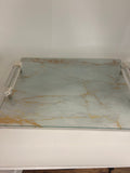 Marble Look & Glas Challah Board GCT4909