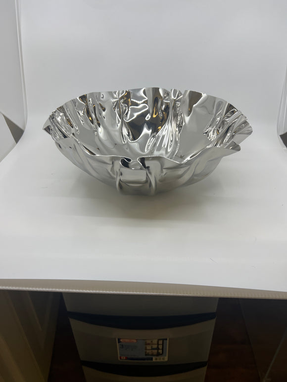 Wavy Bowl Shaped Stainless Steel MSB 1033