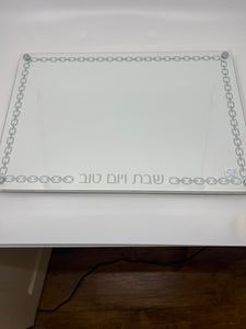 Challah Board Silver CBL-CHN