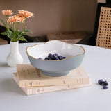 ENCANTO Dakota Small Bowl (Cream and White) 8761