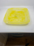 Resin Large Square Serving Plate - Various Colours  C02P02 - Elegant Sterling 