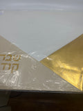 Challah Cover - Gold/white/Beige J-CCGIW-22