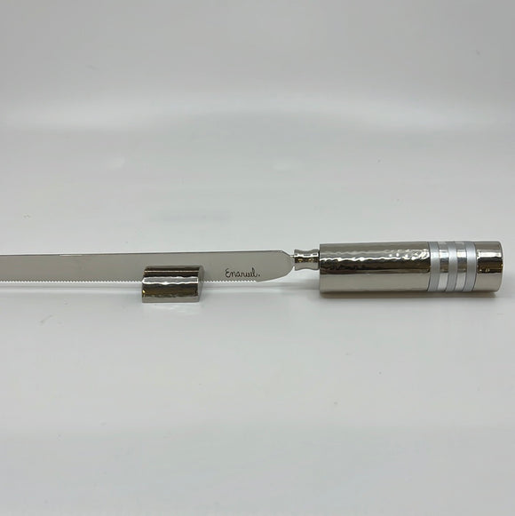 Challah Knife NSD-4 silver ring