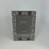 Faux Snake & Silver Frame FR 1201
