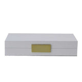 Jewelry Box White/Gold BX1203