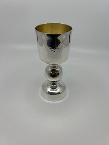 Kiddush Cup  Hammered 212H