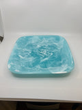 Resin Large Square Serving Plate - Various Colours  C02P02