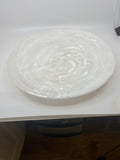 Resin Large Shallow Bowl - Various Colours  C03 P01 - Elegant Sterling 