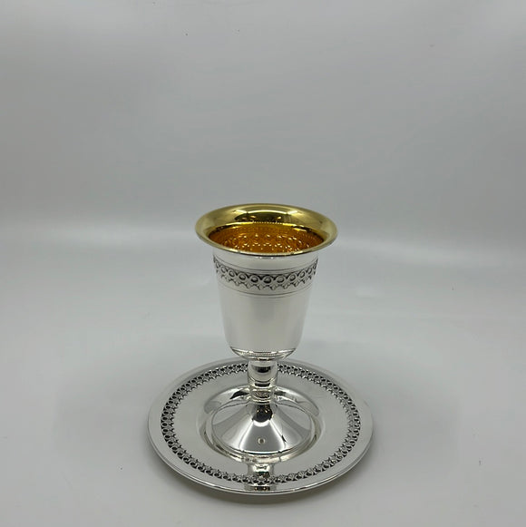 Kiddush Cup Set with Stem HZ 6559