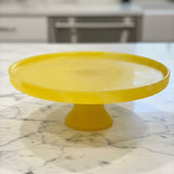 Resin Cake Stand Yellow S01
