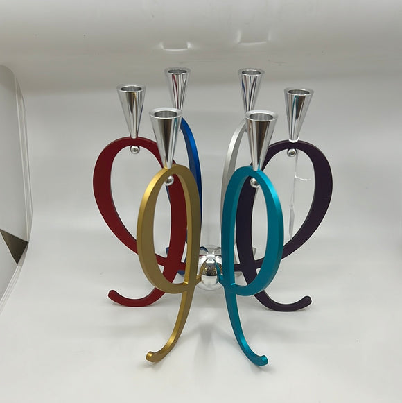 Candelabra Brushed Aluminum