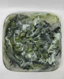 Resin Large Square Serving Plate - Various Colours  C02P02 - Elegant Sterling 