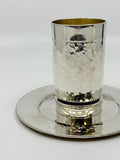 Kiddush Cup Hammered 293H