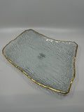 Zodax Cassiel Glass Platter  CH6507