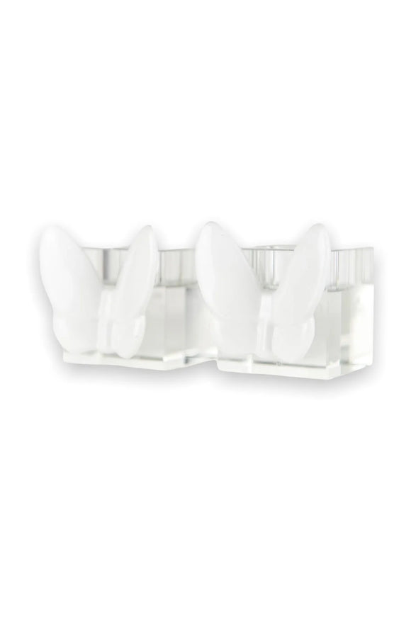 Butterfly Tea Light Holders - White