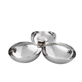 Pebble Gunmetal Trio Nut Bowl

51114