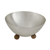 Hammered Footed Bowl with Servers 51213 /29