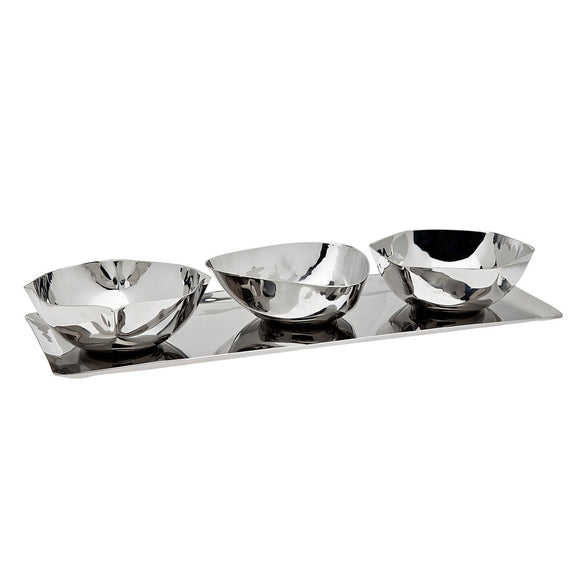 Auburn Serving Tray & Appetizer Bowls  94846