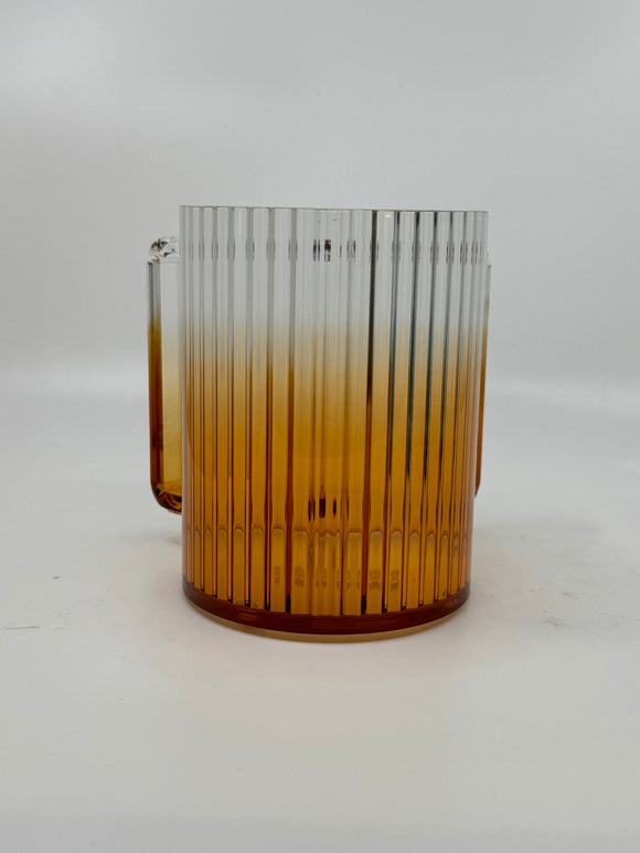 Acrylic Washing Cup Ribbed- Auburn VH-4