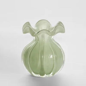 Glass Vento Medium Round Bud Vase
