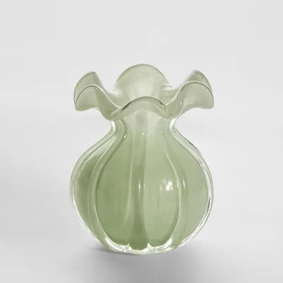 Glass Vento Medium Round Bud Vase