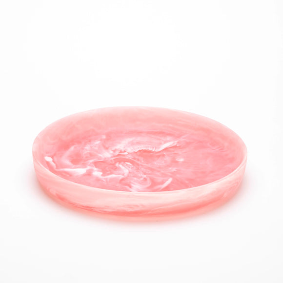 Resin Signature Round Platter Medium, Various Colours  C06 P03