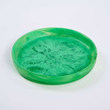 Resin Signature Round Platter Medium, Various Colours  C06 P03