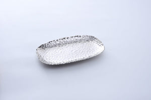 Small Serving Platter - Silver