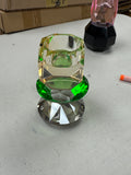 Set of 2 Candle Holders Amber/Green/Smoke VCH 4072 - Elegant Sterling 