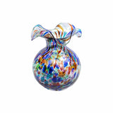 Hibiscus Glass Carnevale Bud Vase 8580 CV-GB - Elegant Sterling 