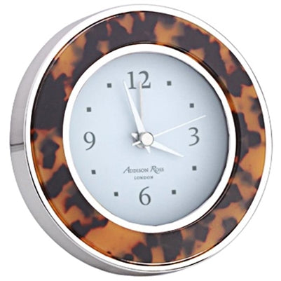 Tortoise and Silver Alarm Clock FR5600