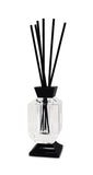 Crystal Diffuser With Black Accents - Lily Of The Valley Scent VD3915 - Elegant Sterling 