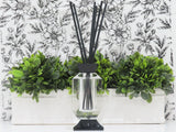 Crystal Diffuser With Black Accents - Lily Of The Valley Scent VD3915 - Elegant Sterling 