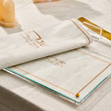 Embossed Leaf Challah Board
