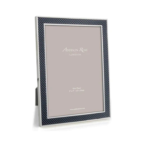 Carbon Fibre Grey Enamel, Picture Frame FR0706