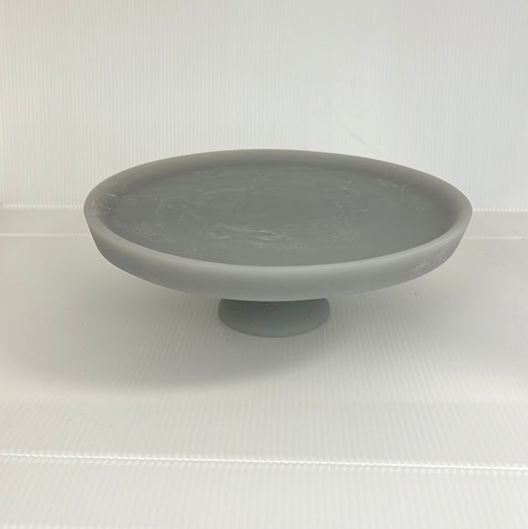 Resin Cake Stand  S02 Grey