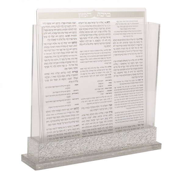 Silver Lucite Bencher Set and Holder 1626-S