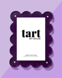 Scalloped Acrylic Frame