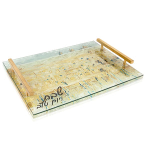 Painted Kotel Challah Board PA-ZA-K0