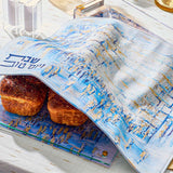 Painted Kotel Challah Cover